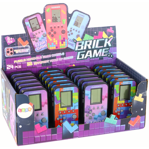 Elektronička logička igra Tetris - telefon u 2 boje slika 4