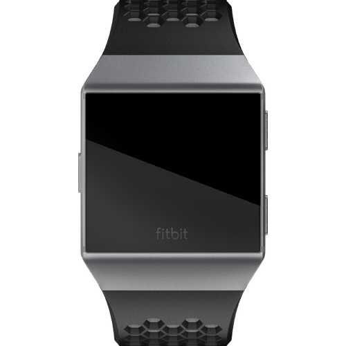 FitBit FB164SBBKL Ionic Sport Band, Black/Gray L slika 3