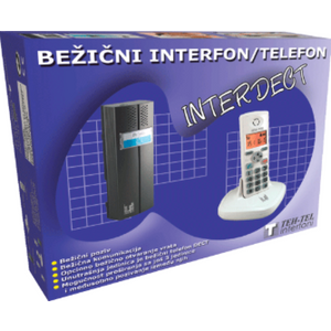 Teh-tel Bežični interfon sa telefonom  INTERDECT (CL-3622)