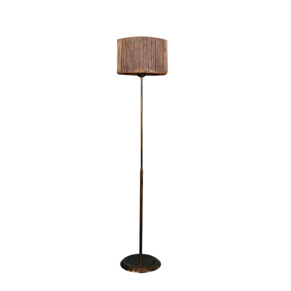 Elegantna podna lampa Prove Black u boji ružičastog zlata slika 2
