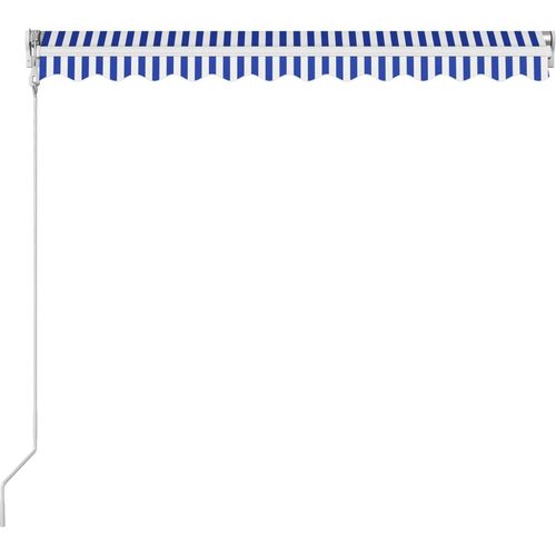 Tenda na automatsko uvlačenje 350 x 250 cm plavo-bijela slika 32