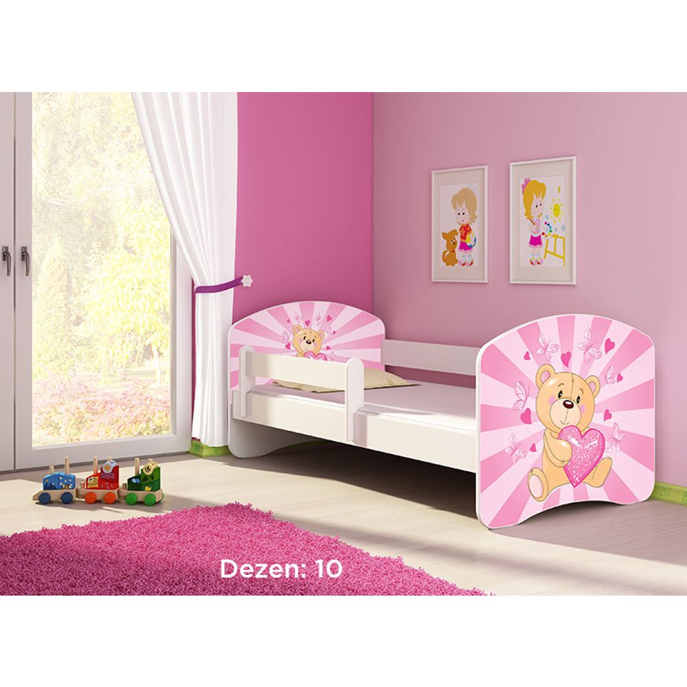 ACMA Dječiji krevet Acma II White - 160x80cm - Dezen 10 slika 2