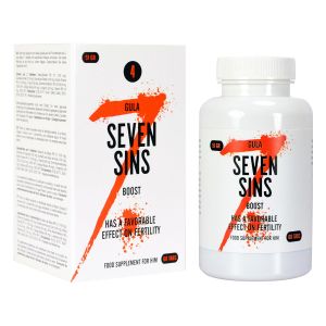 Tablete za jaču ejakulaciju Seven Sins - Boost, 60 kom