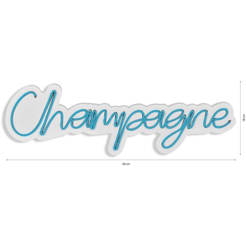 Wallity Ukrasna plastična LED rasvjeta, Champagne - Blue slika 18