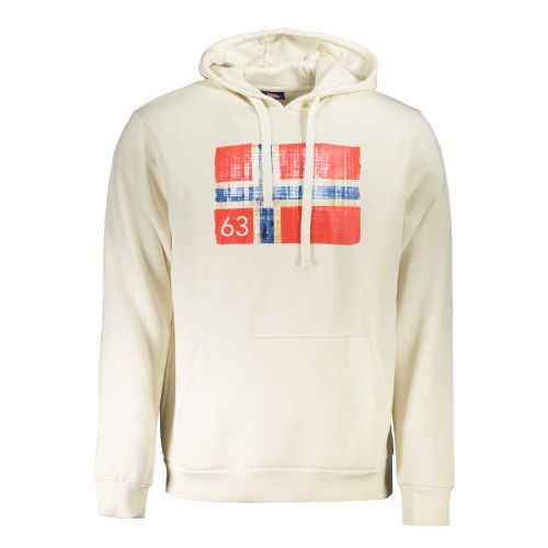 NORWAY 1963 MEN'S WHITE ZIP-UP SWEATSHIRT slika 1