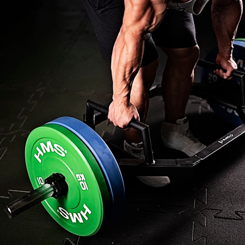 Cbr10 olimpijski ploč - branik 10 kg (zeleni) slika 5