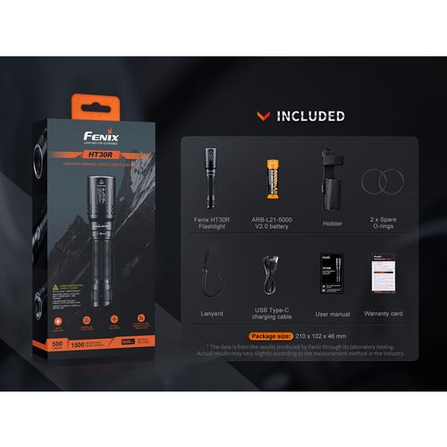 Fenix svjetiljka Laser ručna HT30R LED slika 18