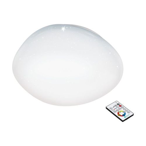 Eglo Sileras plafonjera/1, led, 34w, sa daljinskim, dimabilna, prečnik 600, bela  slika 1