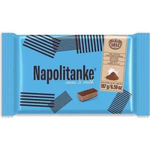 Kraš Napolitanke cocoa & milk 420 g KRATAK ROK