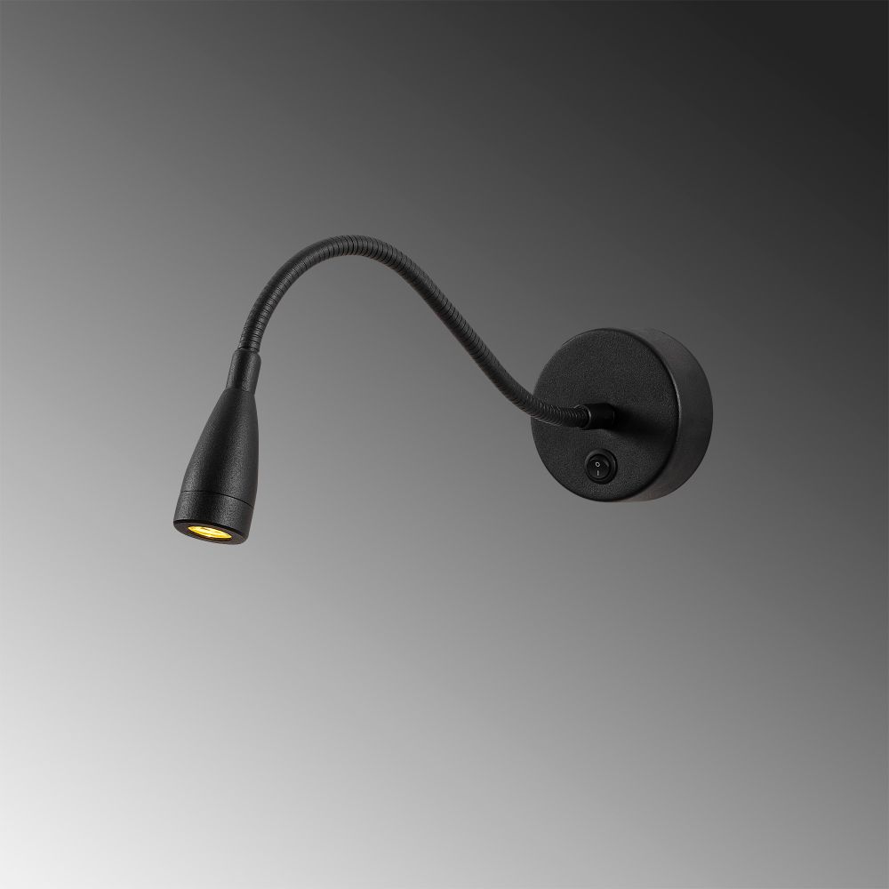 Zidna lampa za čitanje - 3246 Black slika 5