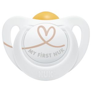 NUK Ortodontska duda varalica Star Latex 0-6mj, My First Nuk
