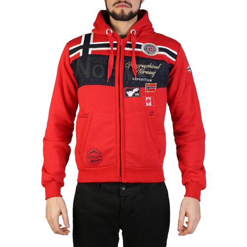 Geographical Norway Garadock muški hoodie/dukserica red slika 1