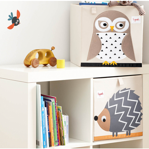 3sprouts® kutija za pohranu igračaka owl slika 2