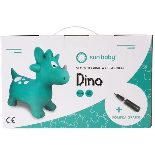 Dinosaur za skakanje 60cm zeleni slika 5