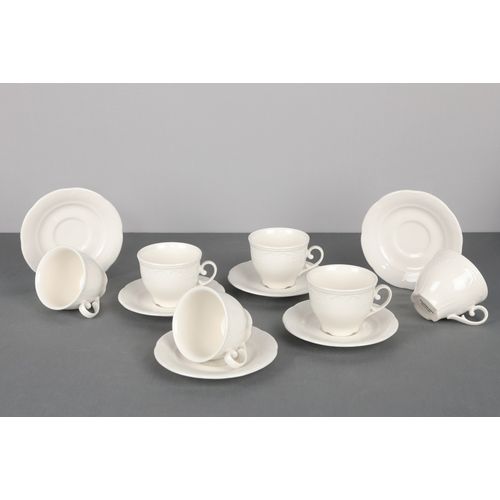 Set porculanskih šalica za čaj ARYA, 12-dijelni slika 5