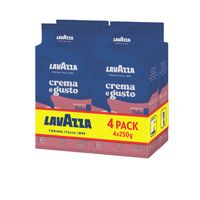 Lavazza Crema E Gusto Dolce mljevena kava  4x250g XXL