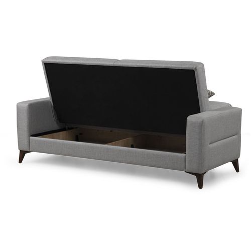 Kristal 3 - Light Grey Light Grey 3-Seat Sofa-Bed slika 5
