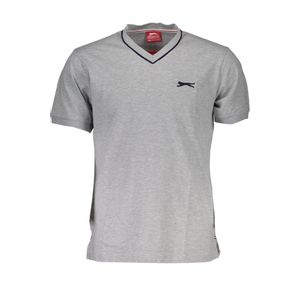 SLAZENGER MEN'S SHORT SLEEVE T-SHIRT GRAY