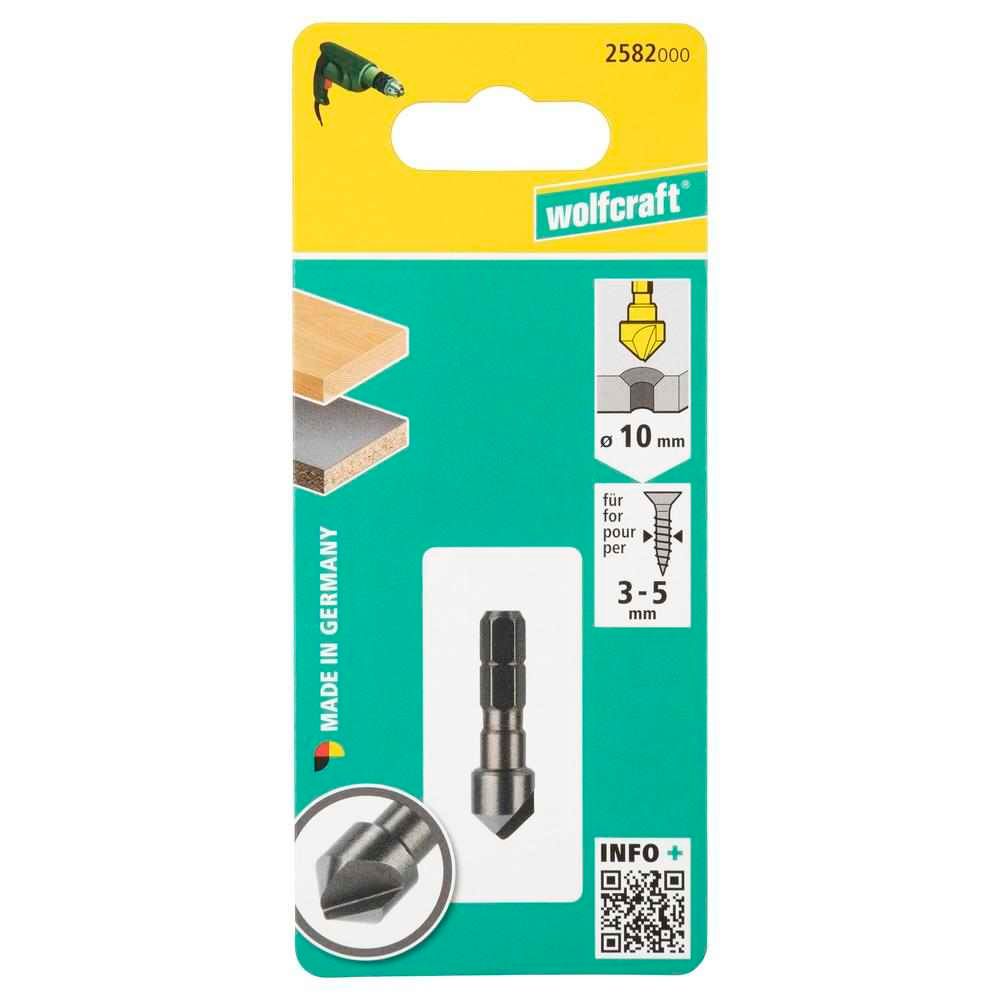 Wolfcraft Upuštač WS 10 mm Prihvat 1/4" - 2582000 slika 3