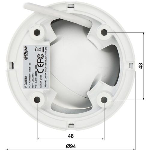 Dahua kamera IP-HDW1530T-0280B-S6 5 megapiksela 2.8mm ip kamera slika 3