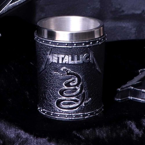 Nemesis Now Metallica - The Black Album Čašica za Rakiju 7.5cm slika 5