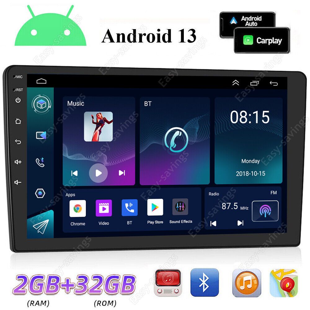 Radio za auto Android 9" A100 2+32GB CarPlay (UNIVERZALNI) slika 1