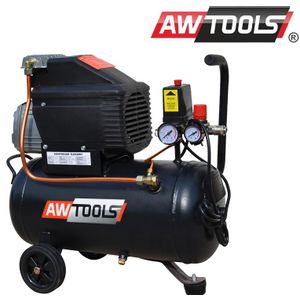AWTools uljna kompresorska jedinica FL-24L s kapacitetom 245 l/min i spremnikom od 24l