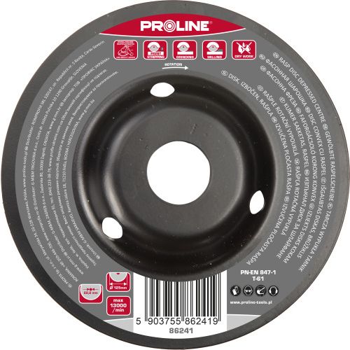 Profix BRUSNI DISK 125MM 86241 slika 2