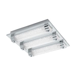 Eglo Tolorico zidna/stropna/3, led, 3x7w, 3x1000lm, ip44, krom/kristal 