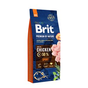 Brit Premium By Nature Sport, piletina, 15 kg