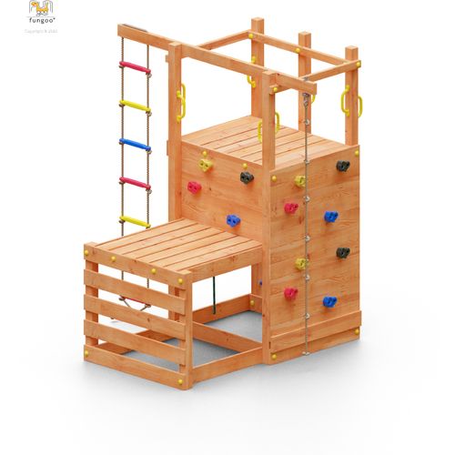 Fungoo Set Climbing Star 1 - Drveno Dečije Igralište slika 1