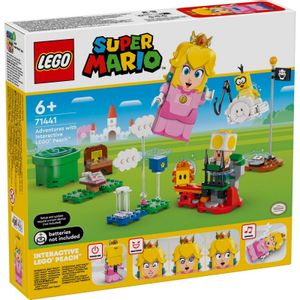 Lego Super Mario Adventures With Interactive Legopeach