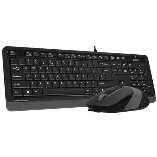 A4-F1010 A4Tech Fstyler tastatura US-LAYOUT + mis USB, Grey slika 2