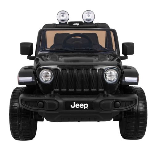 Licencirani auto na akumulator Jeep Wrangler Rubicon 4x4 - crni slika 2