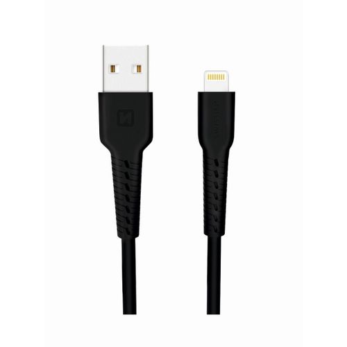 SWISSTEN kabel USB/Lightning, 2A, 1m, crni slika 1
