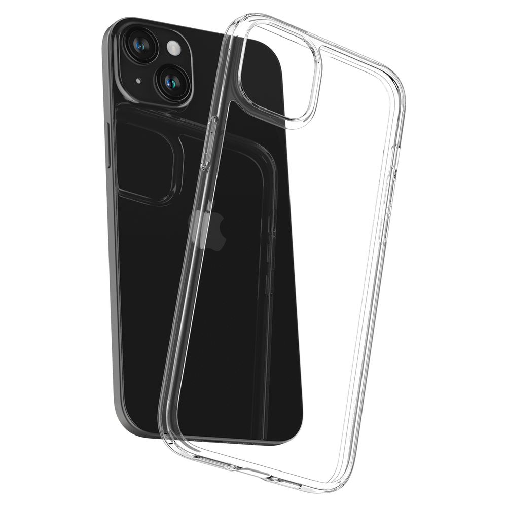 Spigen Air Skin Hybrid, crystal clear - iPhone 15 slika 11