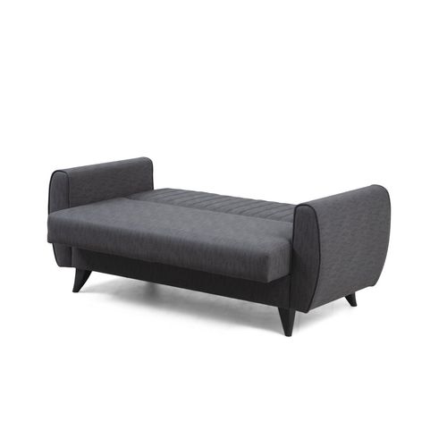 Atelier Del Sofa Alkon - Dark Grey Dark Grey 2-Seat Sofa-Bed slika 7