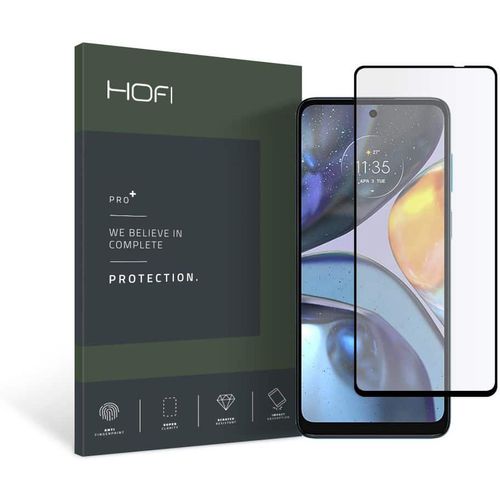 HOFI GLASS PRO+KALJENO STAKLO ZA MOTOROLA MOTO G22 / E32 / E32S CRNO slika 1