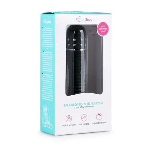 Love Diamond vibrator - crni slika 3