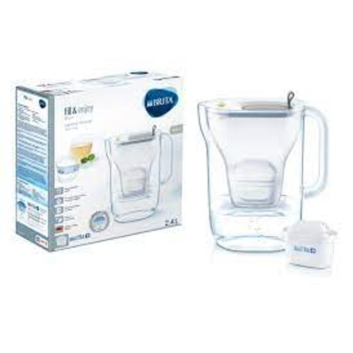 BRITA  Bokal za filtriranje vode Style 2.4l sivi slika 1