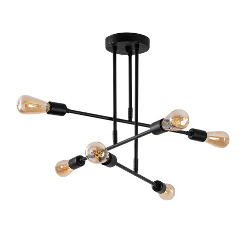 Flower - 162 - AV Black Chandelier slika 4