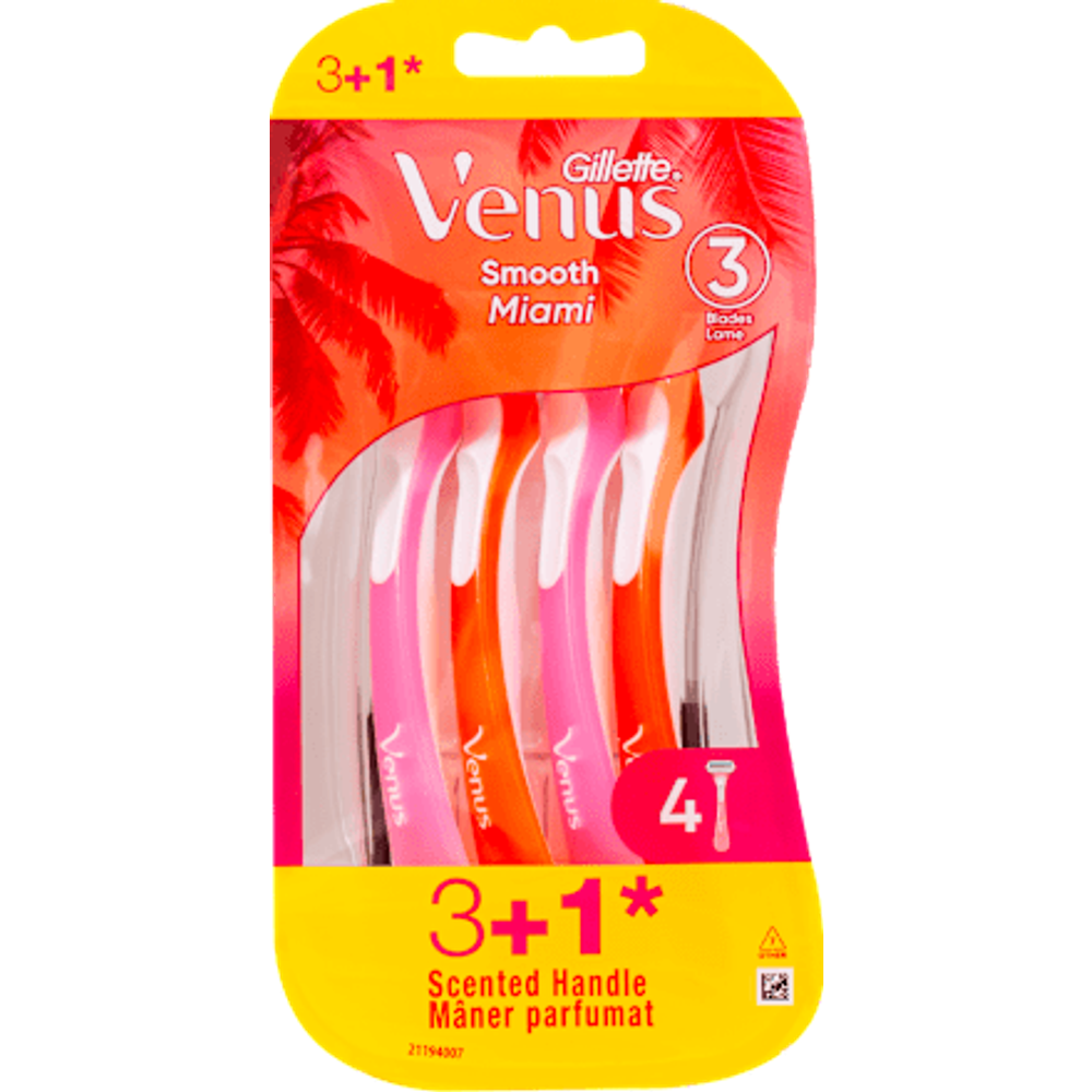 Gillette brijač  Venus3 Miami 3+1 gratis slika 1