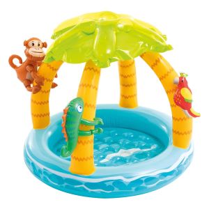 Intex bazen za bebe Tropski Otok, uzrast 1-3 godine, 102 cm x 86 cm, 58417
