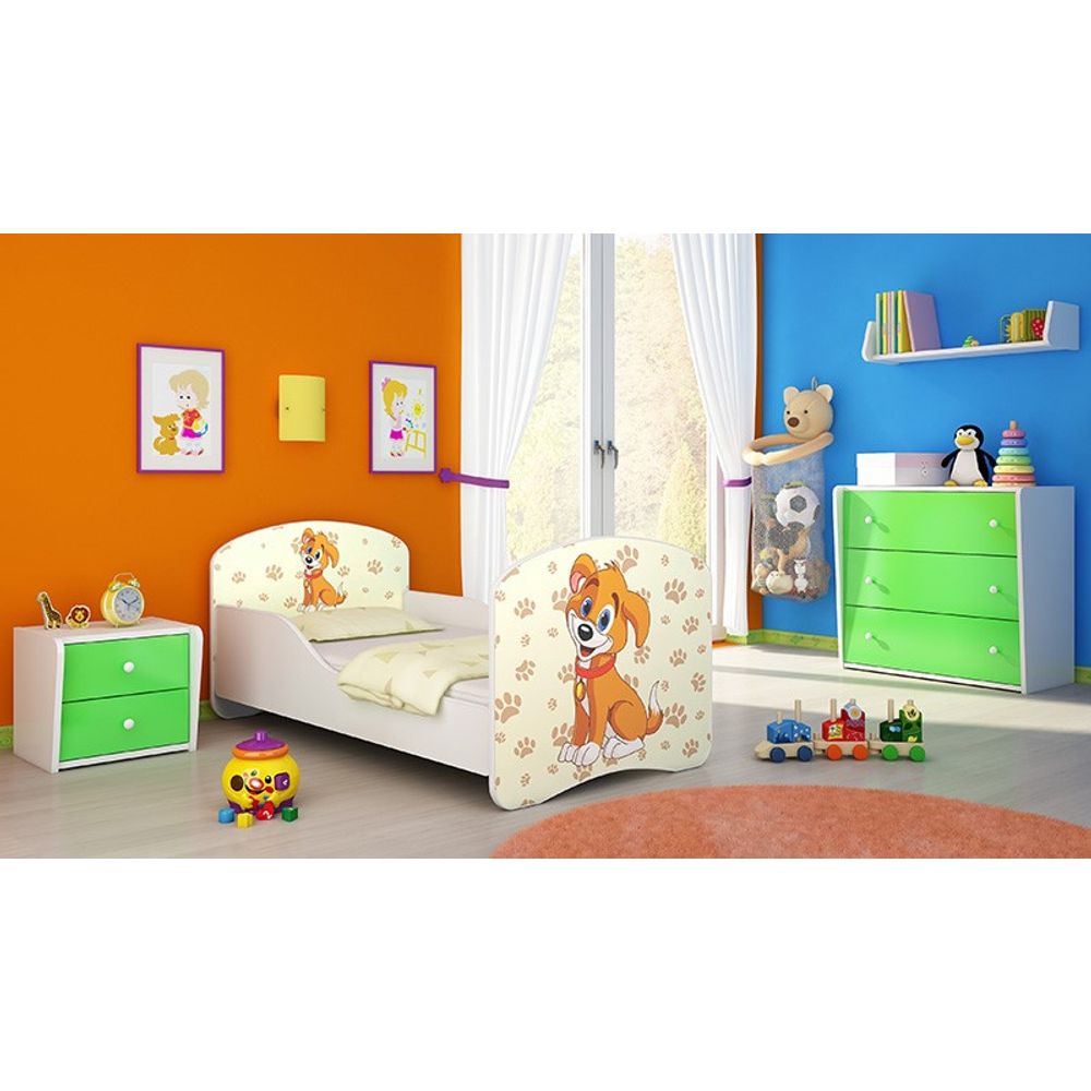 ACMA Dječiji krevet Acma I - 140x70cm - Dezen 11 slika 2