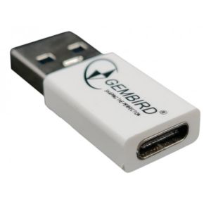 CCP-USB3-AMCM-0M** Gembird USB 3.1 AM to Type-C female adapter cable, White (Alt.A-USB3-AMCF-01, 79)