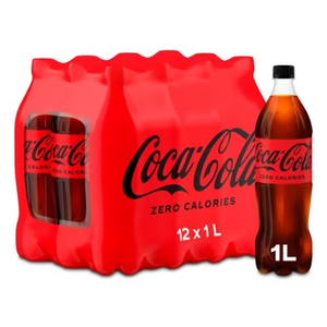 Coca-Cola Zero 1l 12/boca