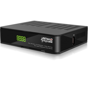 Amiko Prijemnik zemaljski, DVB-T2/C, FullHD, USB PVR, AV stream - Impulse T2/C