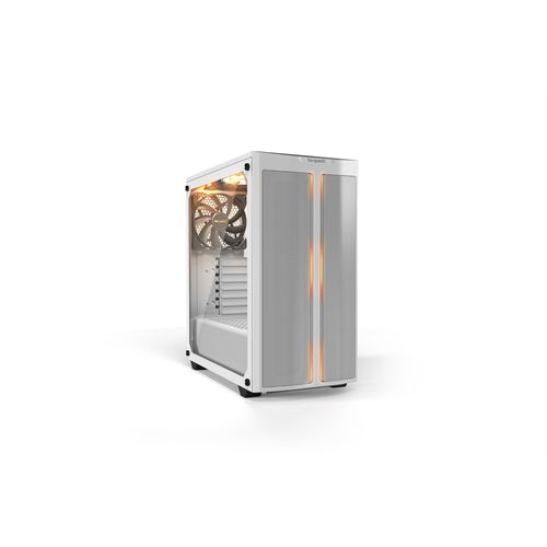 be quiet! BGW38 PURE BASE 500 DX White, MB compatibility: ATX / M-ATX / Mini-ITX, Three pre-installed be quiet! Pure Wings 2 140mm fans, Ready for water cooling radiators up to 360mm slika 1