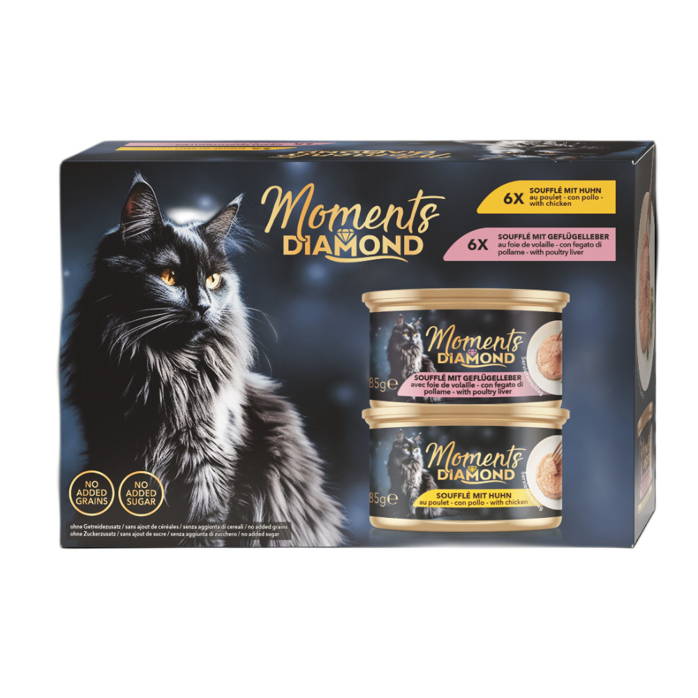 Moments Cat Adult Diamond piletina i jetra 12x85 g slika 1
