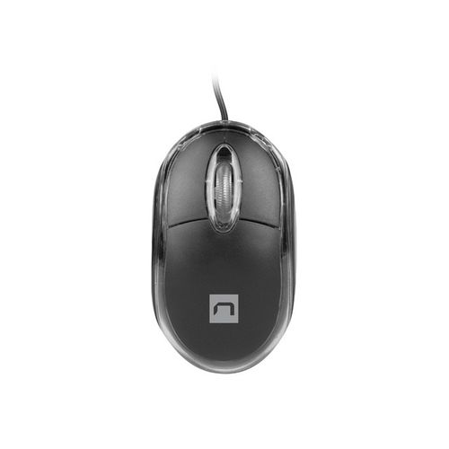 Natec NMY-1983 VIREO 2, Optical Mouse 1000 DPI, 3 Buttons, USB, Black, Cable 1,25m slika 3